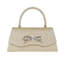 Sparkly Bow Clutch