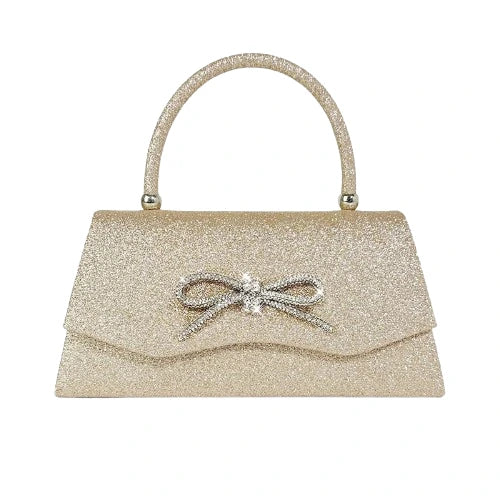 Sparkly Bow Clutch